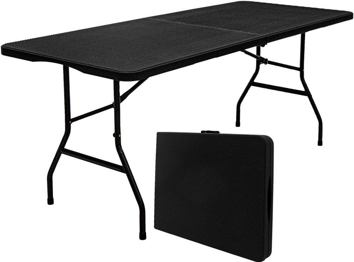 klaptafel voor 6 personen 180 x 74 cm