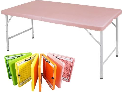 Klaptafel - Vouwtafel Verstelbare Tafel - Buitenactiviteiten - Robuuste Constructie