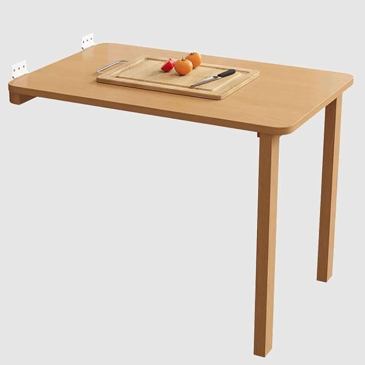 klaptafel wandbureau ruimtebesparend werken intrekbaar design
