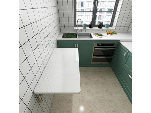 Klaptafel - Wandbureau - Ruimtebesparing - Zwevend ontwerp - 50