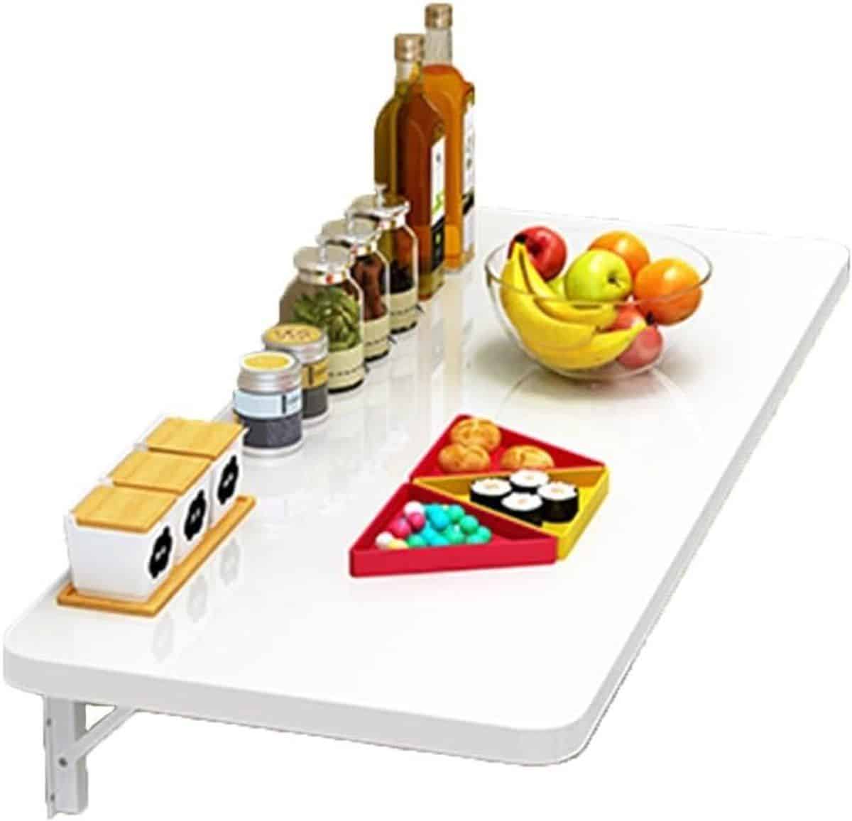 klaptafel wandmontage inklapbare werkbank ruimte besparen stevig