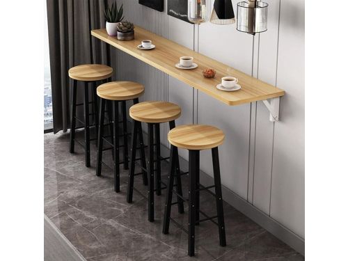 Klaptafel Wandmontage - Opvouwbare Tafel - Ruimte Besparen - Smal