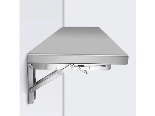 Klaptafel - Wandmontage Tafel - Ruimte Besparen - Ronde Hoeken