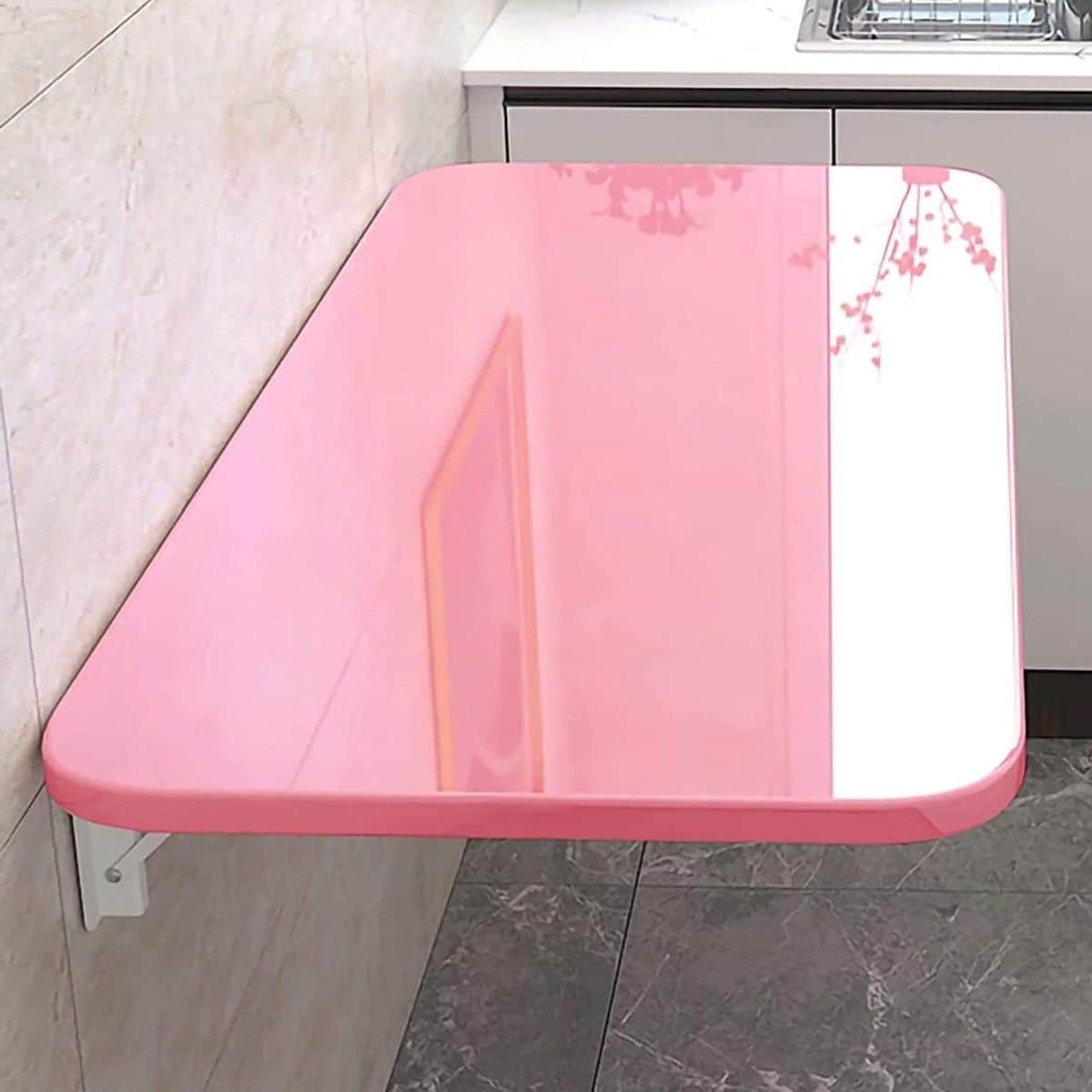 klaptafel wandtafel opklapbaar ruimte besparen driepuntsondersteuning