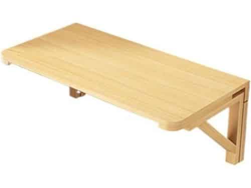 Klaptafel - Wandtafel Opklapbaar - Ruimte Besparen - Massief Houten