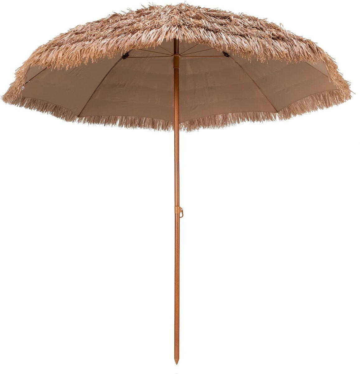 komfotteu hawaï parasol 220cm stroparasol van pp strandparasol