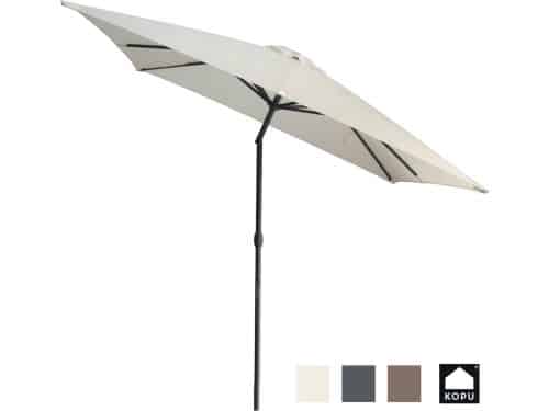 Kopu® Alicante - Parasol Vierkant 230x230 cm met Windvanger
