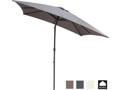 Kopu® Alicante - Parasol Vierkant 230x230 cm met Windvanger