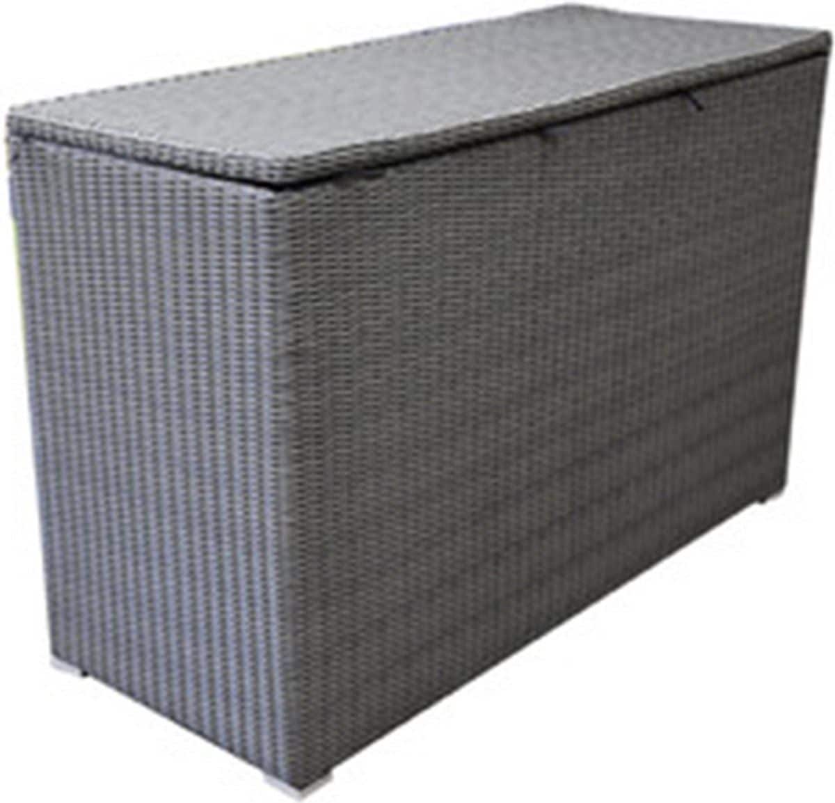 kussenbox groot 167x70xh106 cm antraciet