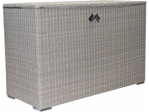Kussenbox groot 167x70xH106 cm grijs