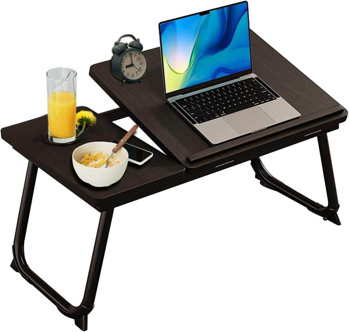 laptoptafel bed klaptafel dienblad ontbijten werken vijf