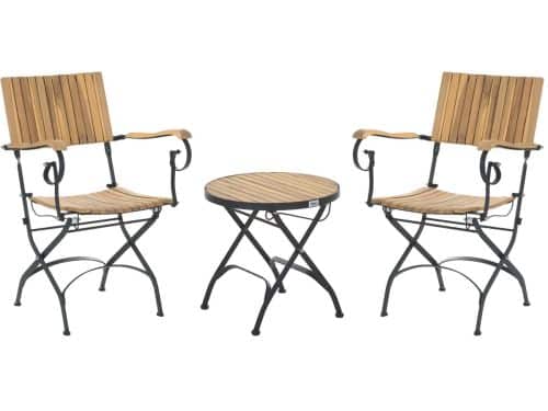 LASCARI - Bistroset - Lichtbruin - Acaciahout