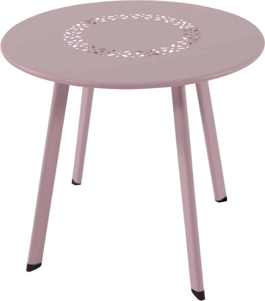 les bijzettafel dali roze 45 cm