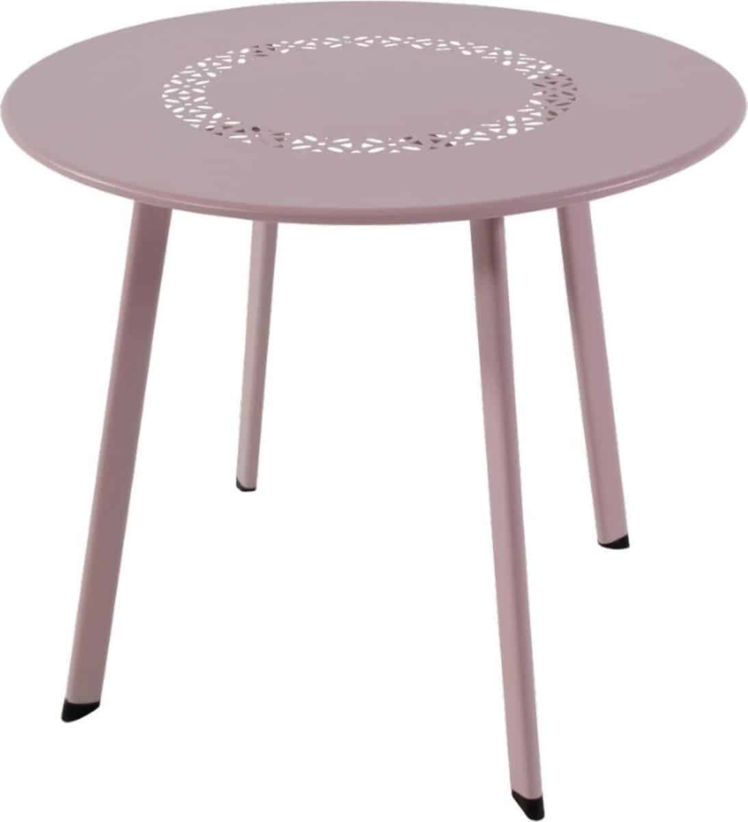 les bijzettafel dali roze 50 cm