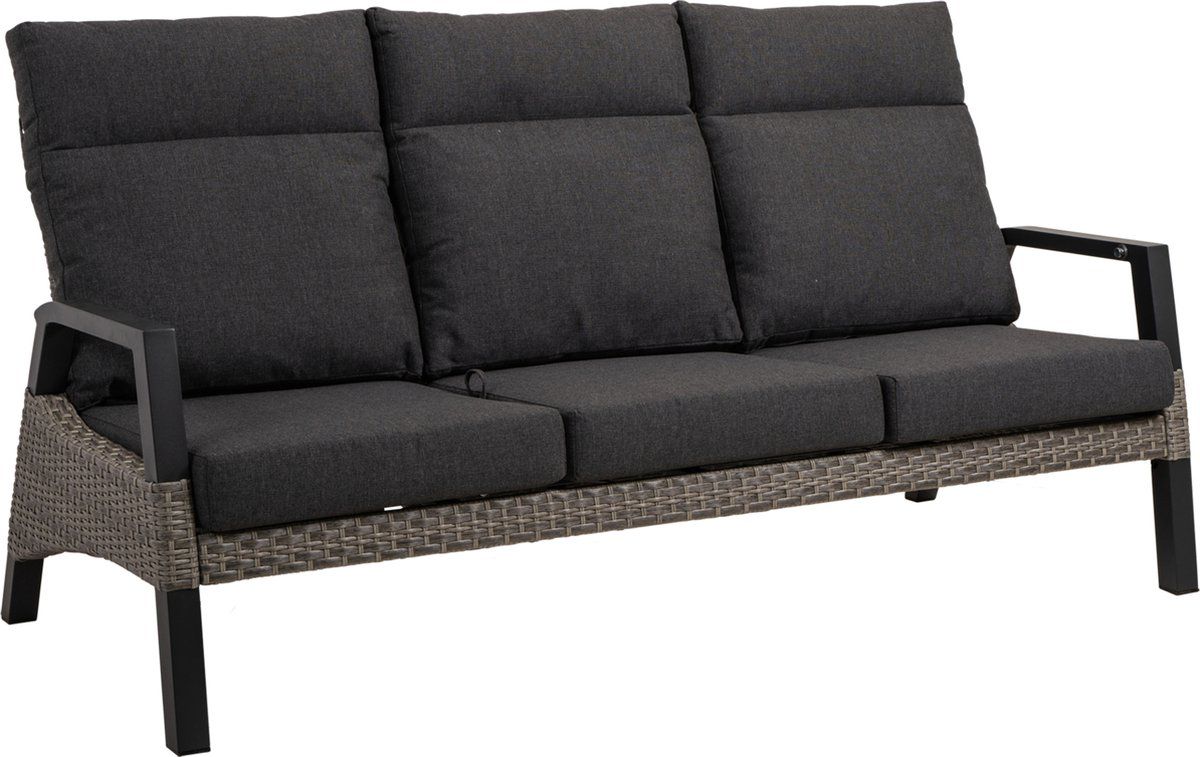 les loungebank treviso brick grijs