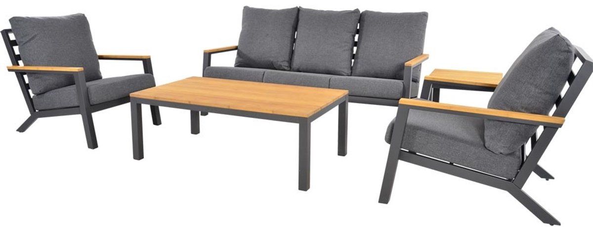 lesli living loungebank donnan antraciet 175x99x79cm