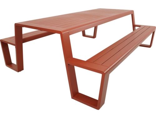 Lesli Living - Picknickset Estilo - Rood - 220x183x74cm