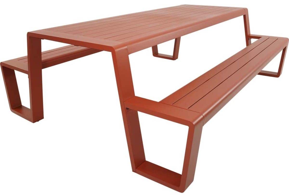 lesli living picknickset estilo rood 220x183x74cm