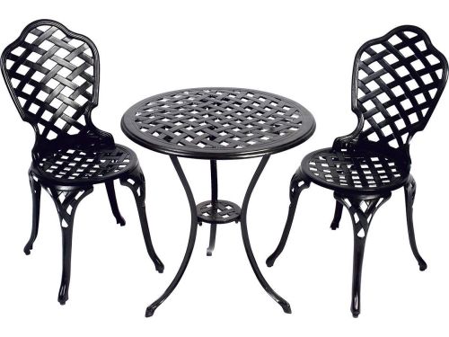 Lesliliving - Bistroset Leeds Kensington - Zwart