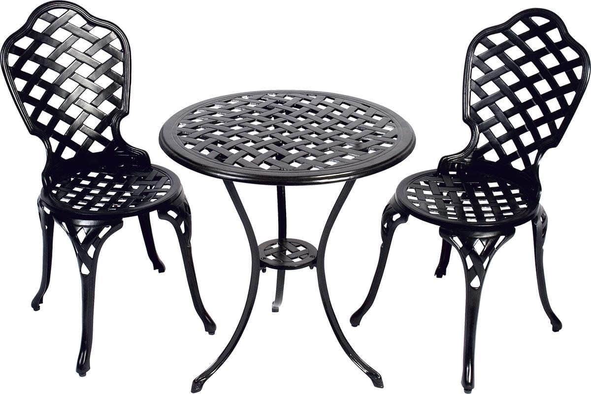 lesliliving bistroset leeds kensington zwart