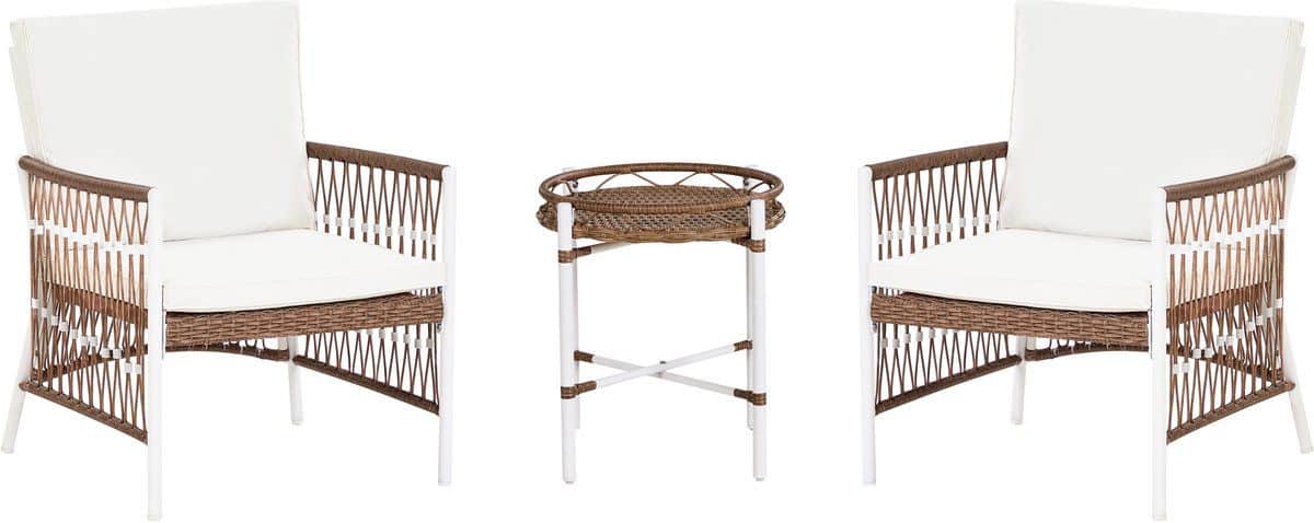 levico balkonset wit aluminium