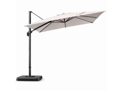 Lifero Terrasparasol - Parasol - Zweefparasol - 3m - Rechthoek