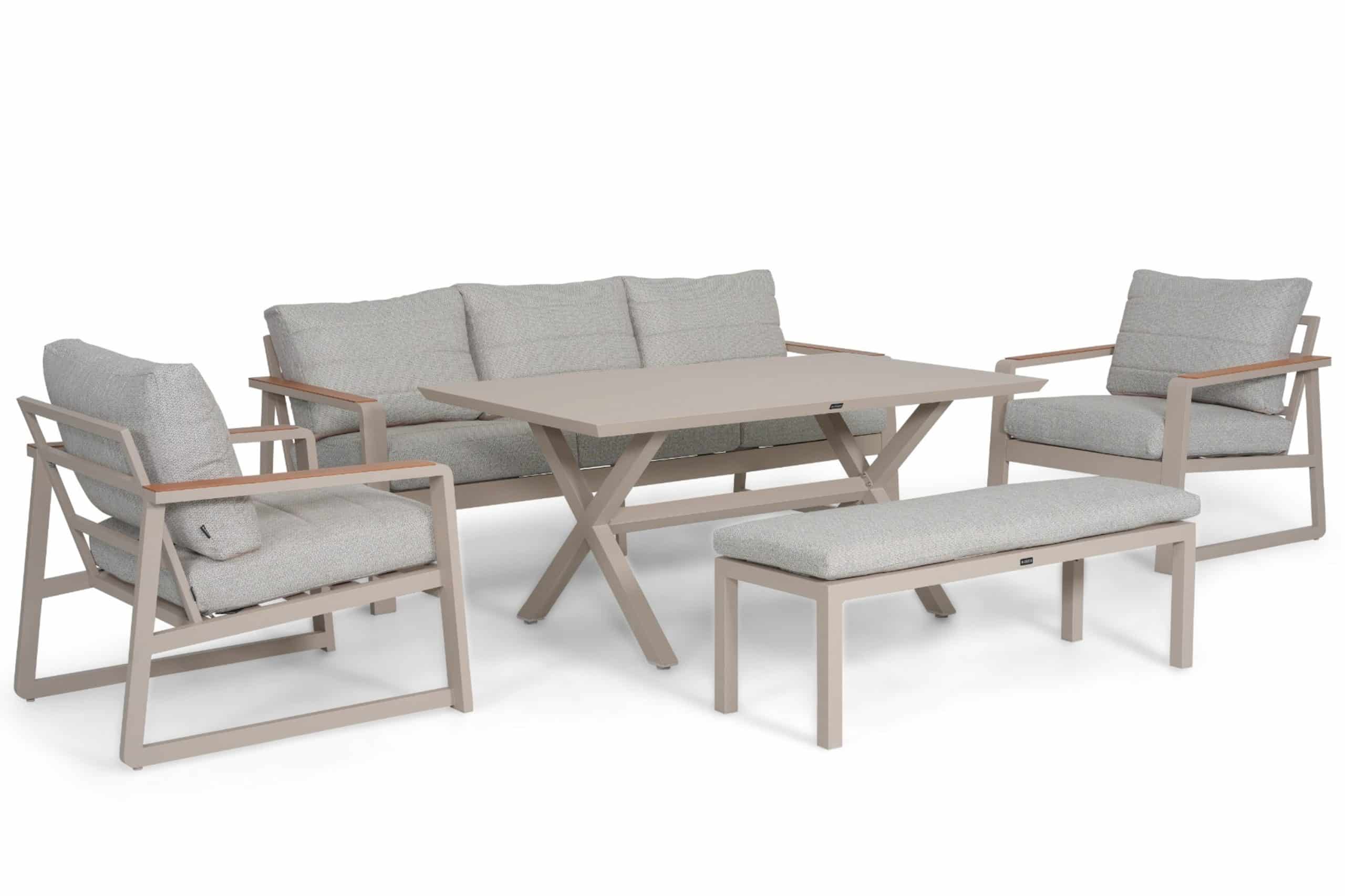 lifestyle sabbia stoel bank loungeset 5 delig