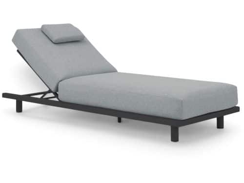 Ligbed Ostuni | Crepe Grey & Black