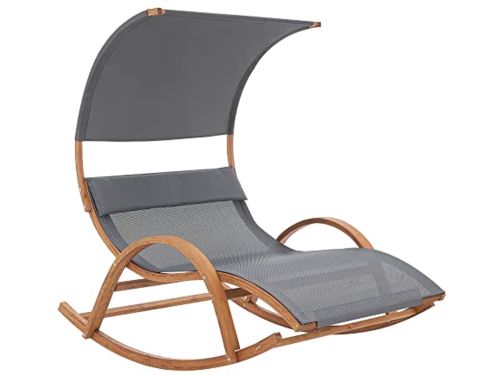 Ligbed Schommelstoel 181x135x190 cm - Perfect voor Tuin en Balkon