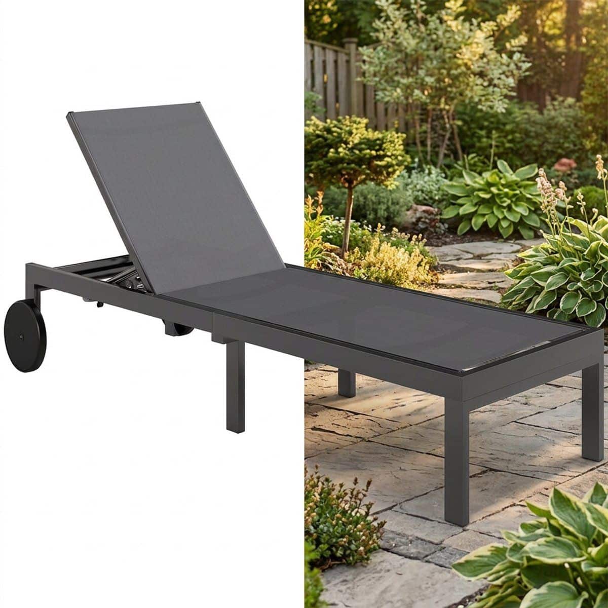 ligbed tuin zonnebed ligstoel loungebed