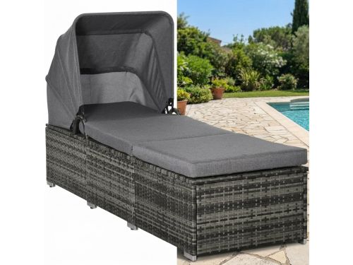 Ligbed - Tuin - Zonnebed - Ligstoel - Weerbestendig