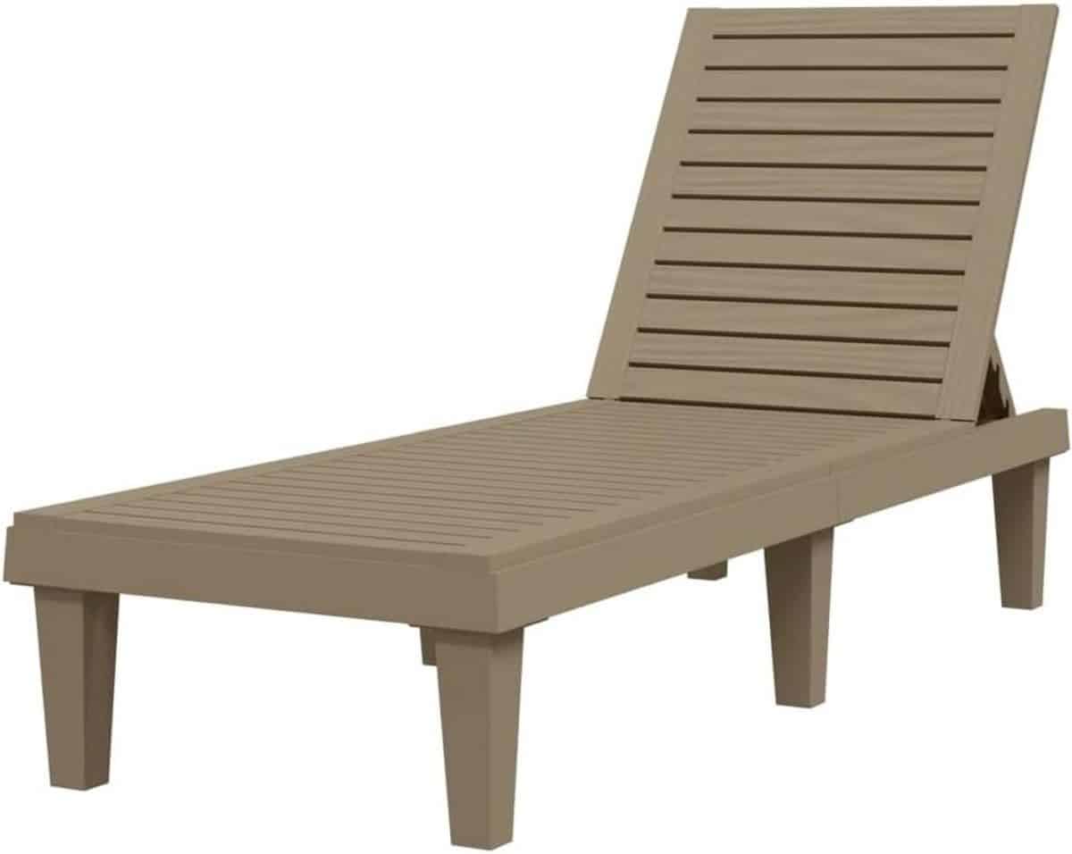 ligstoel lounger tuinstoel ontspannen in zon verstelbare