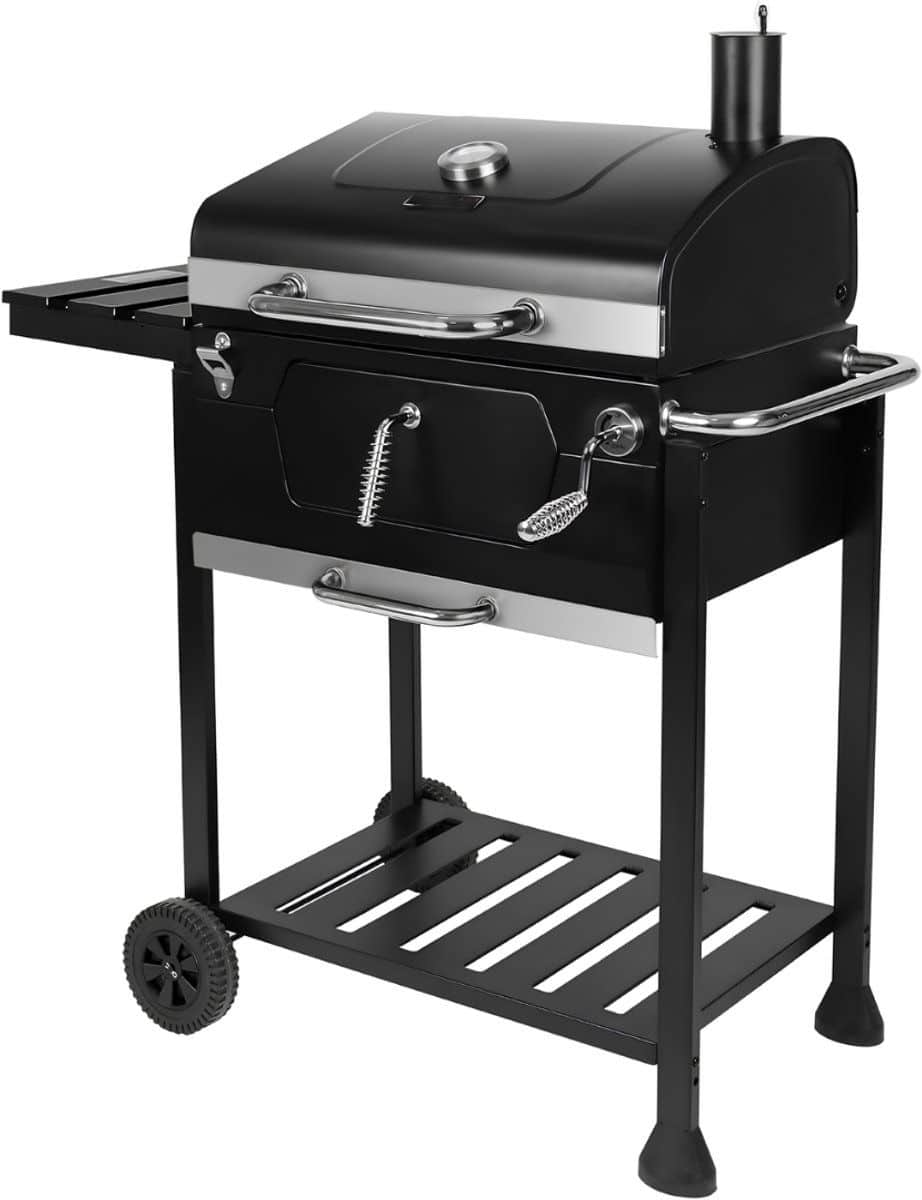 lìon® bbq houtskool camping grill houtskool barbecue grill