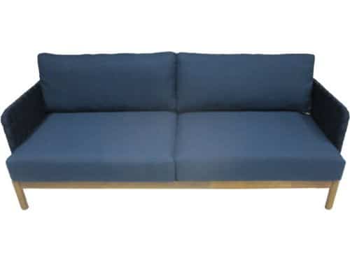 Loungebank Kolbe 3-zits - Navy blauw