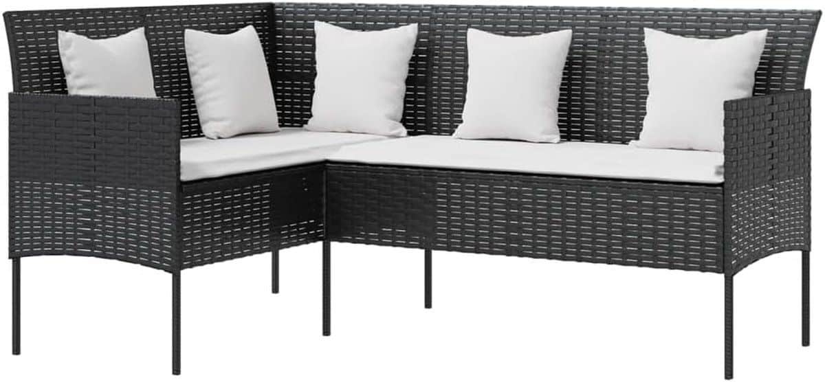 loungebank l vormig buitenbank terrasbank ontspannen in de tuin