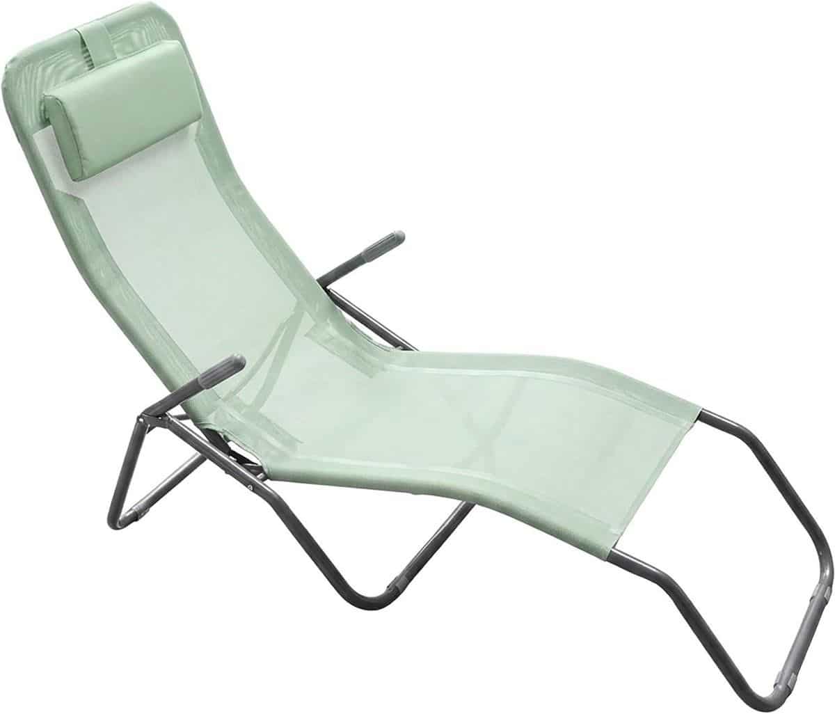 lounger stoel ligstoel tuinstoel ontspannen buiten inklapbaar