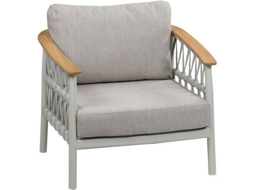Loungestoel Capri | Naturel & Cream
