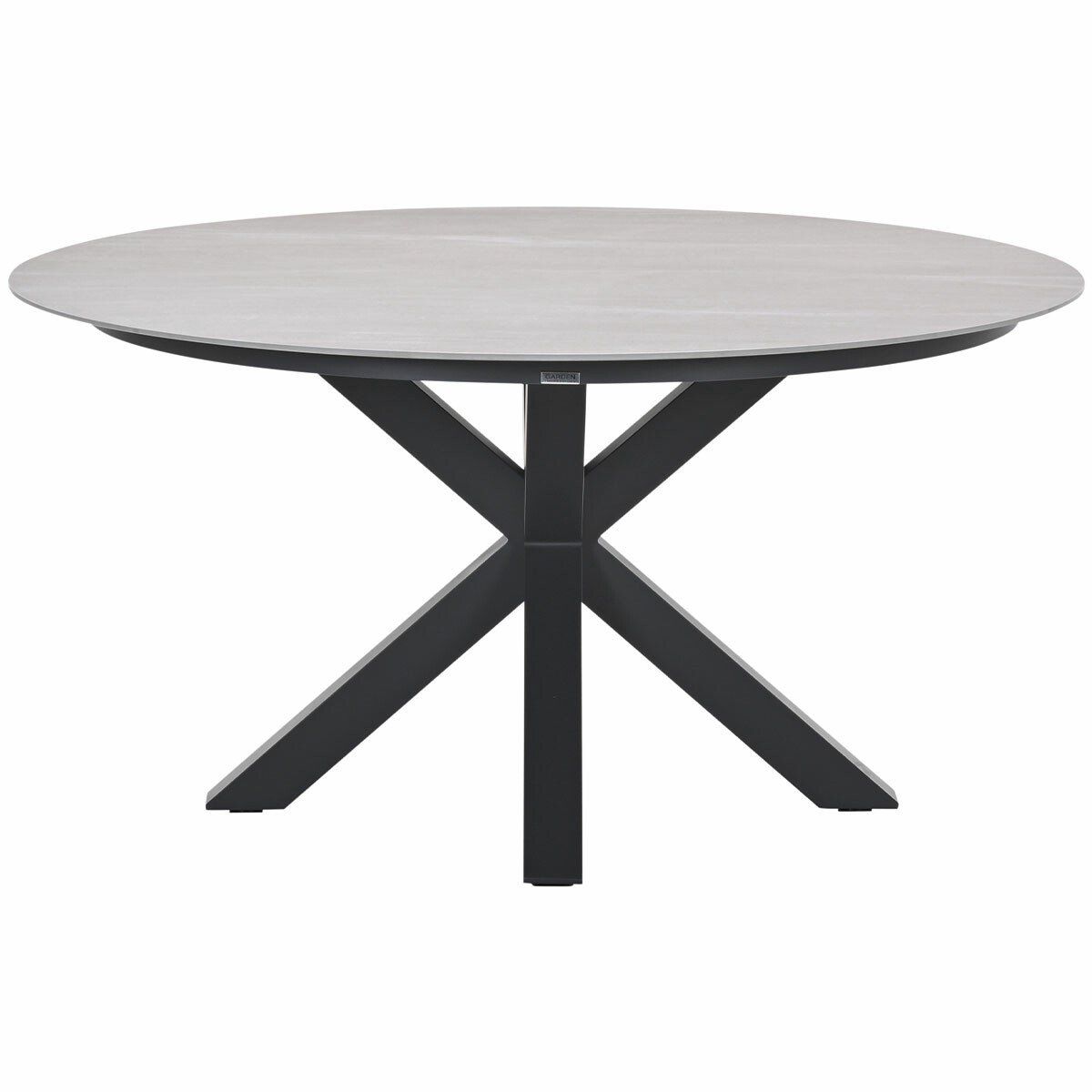 lowland tafel Ø150 cm carbon black centostone
