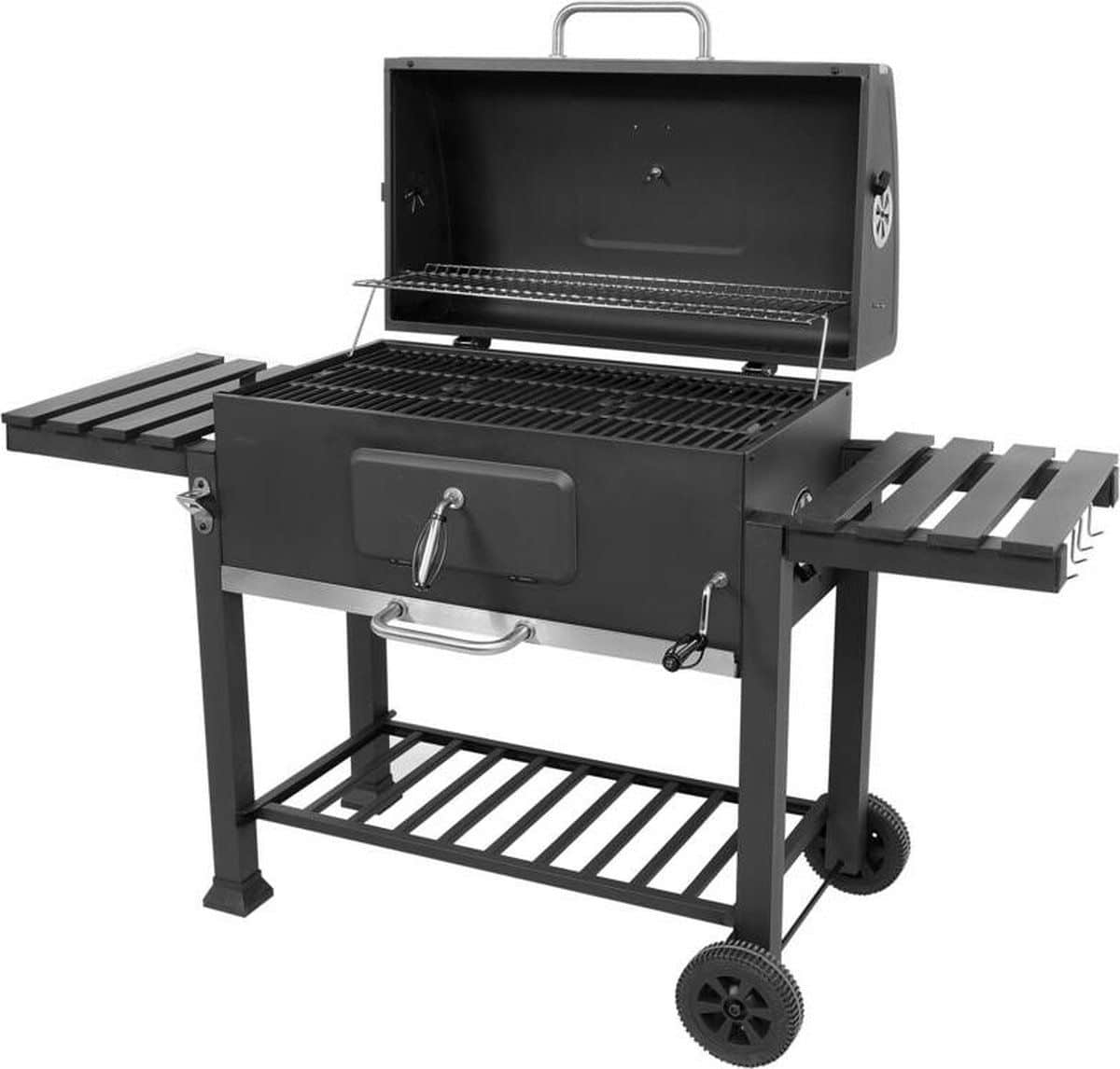 lund 99917 buitenbarbecue & grill met gietijzeren rooster bbq
