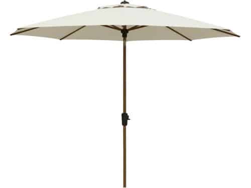 Madison Lissabon stokparasol Ø300 cm automatisch - mellow champagne olefin