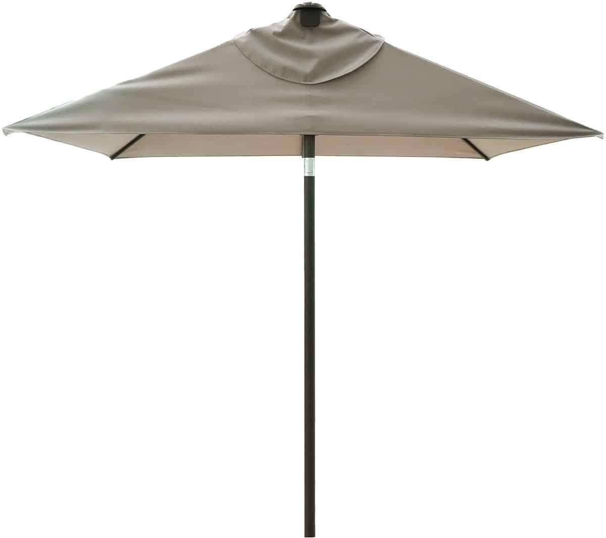 madison parasol top line taupe 210x130cm
