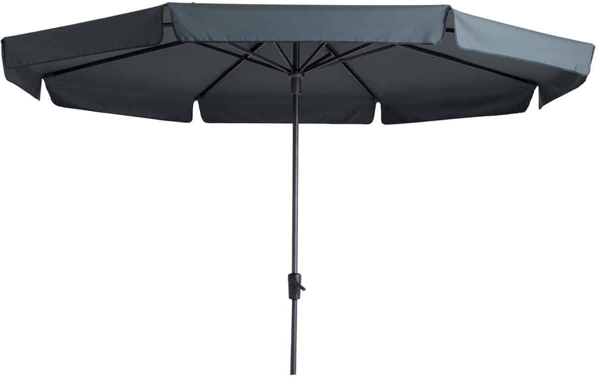madison stokparasol syros luxe grey 350 cm.