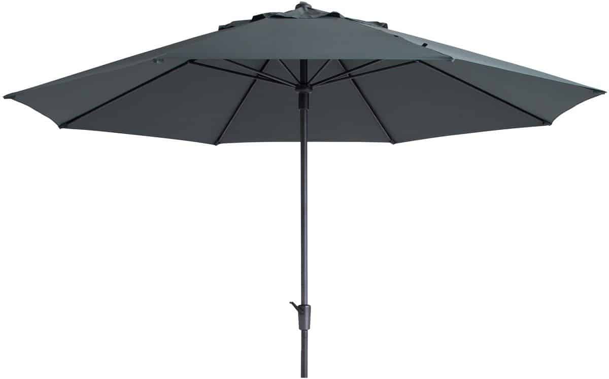 madison timor luxe stokparasol Ø400 cm polyester grey