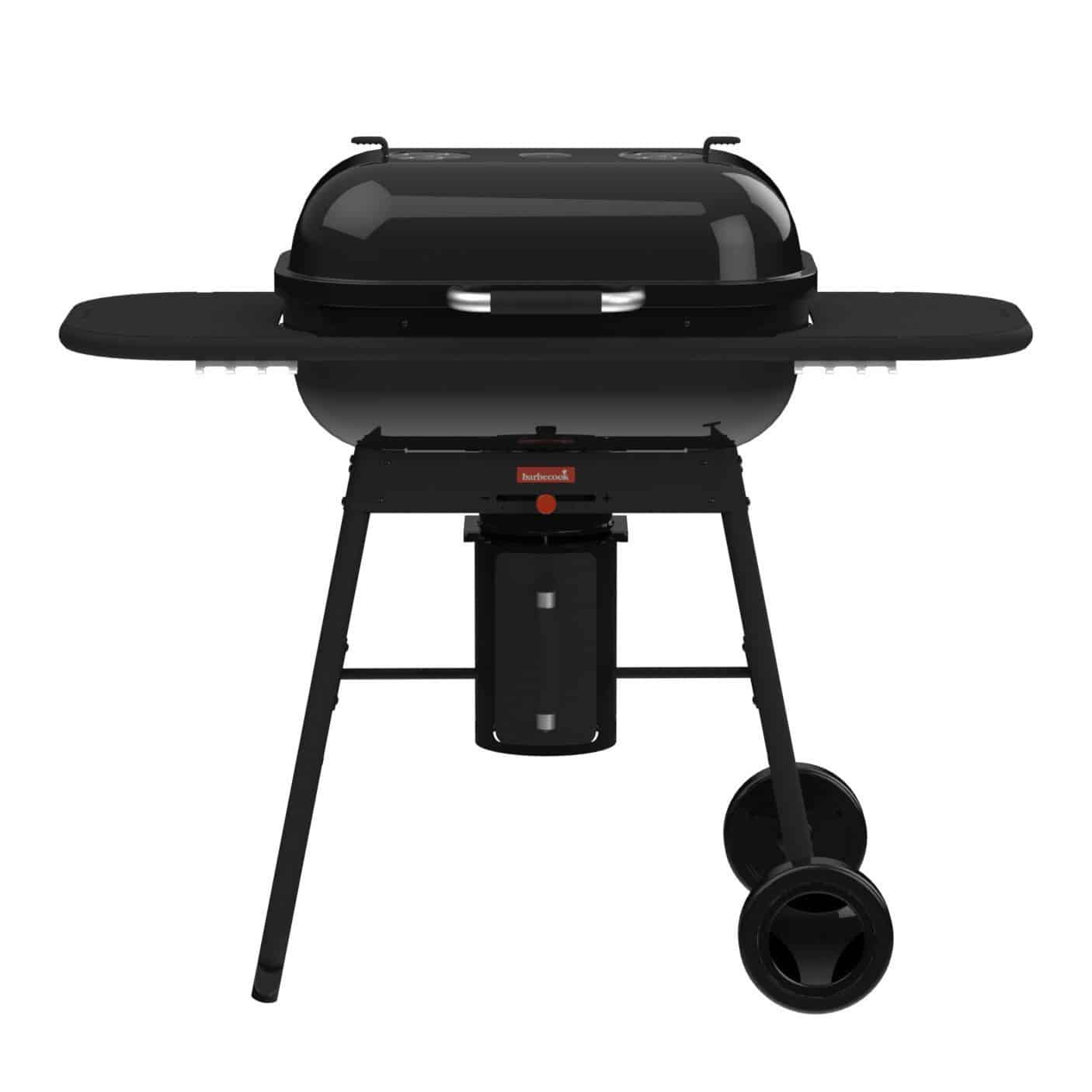 magnus premium houtskoolbarbecue zwart 85x64x110 cm barbecook barbecook