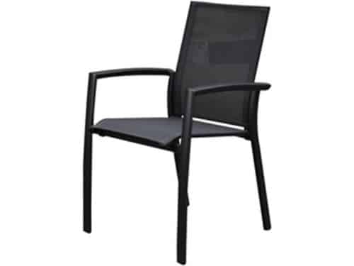 Malaga Angora dining tuinset 220x100x74,5 cm 7 delig aluminium
