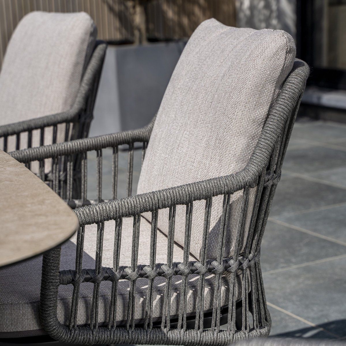 manolo alicante dining tuinset 180x95xh75 cm 7 delig antraciet taste