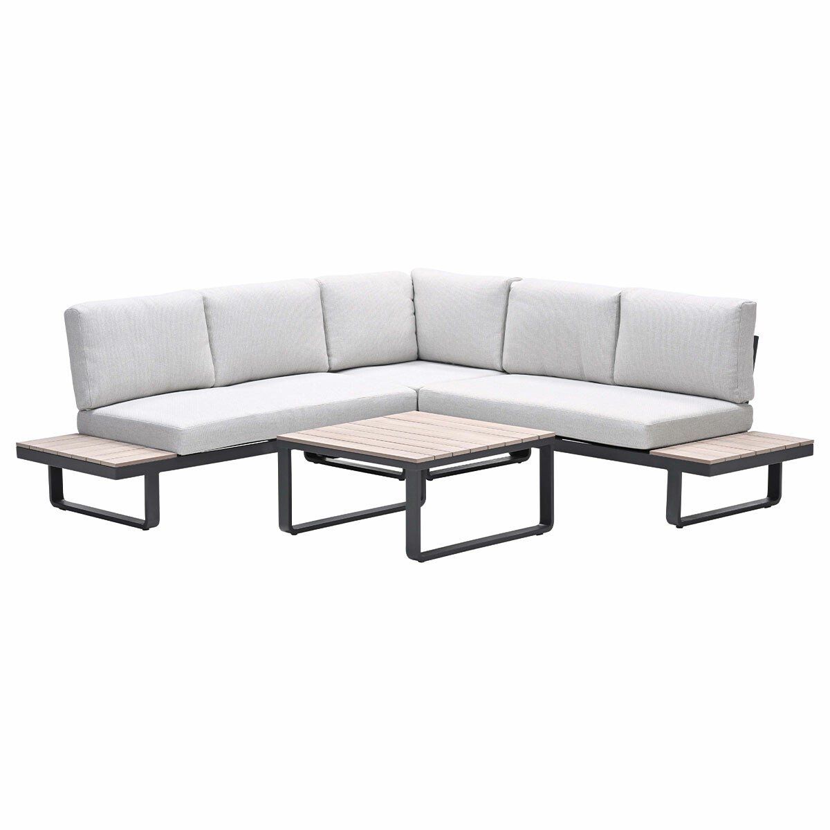masone loungeset 4 delig c. black valley sand