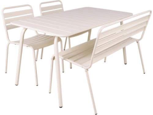 MaximaVida metalen tuinset Max ivoor 150 cm 1 tafel met