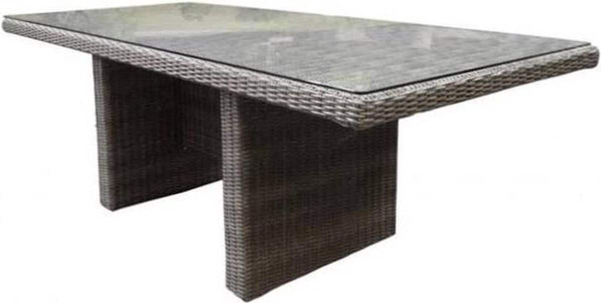 menorca dining tuintafel 220x100xh75 cm grijs