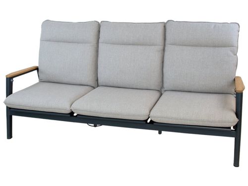 Merino lounge 3-zitsbank midnight grey sunny creme Oosterik Home